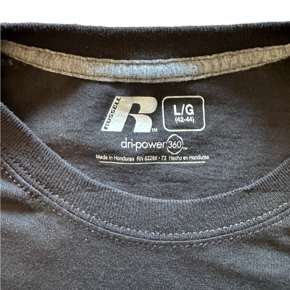 Bad Bunny Rapper Black Large T-shirt by Russell Athletics T-shirt - Picture 3 of 6